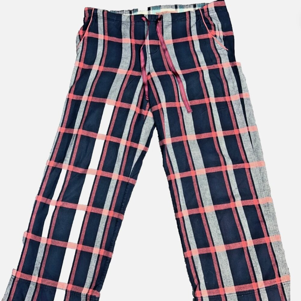 Juicy Couture Womens Plaid Flannel Pajama Pants Sz. P XS Y2K Cozy Loungewear